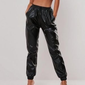 Zara Faux Leather Pants